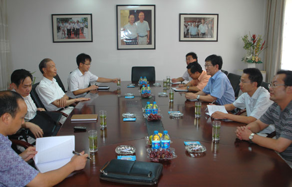 常州市委研究室向导一行十余人来cq9电子官网入口集团调研