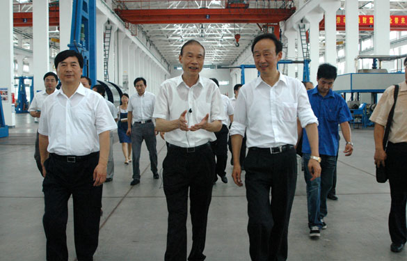 常州市委书记范燕青一行来cq9电子官网入口调研