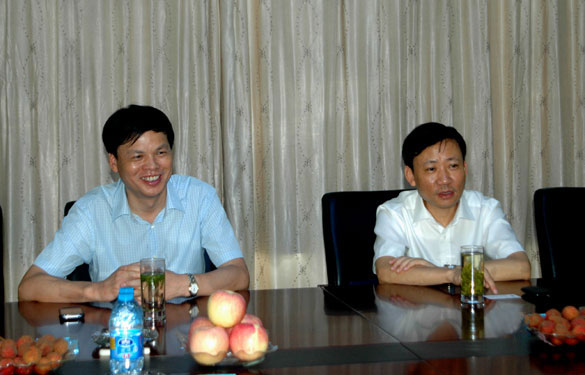 常州市公安局副局长顾锋一行来cq9电子官网入口集团走访