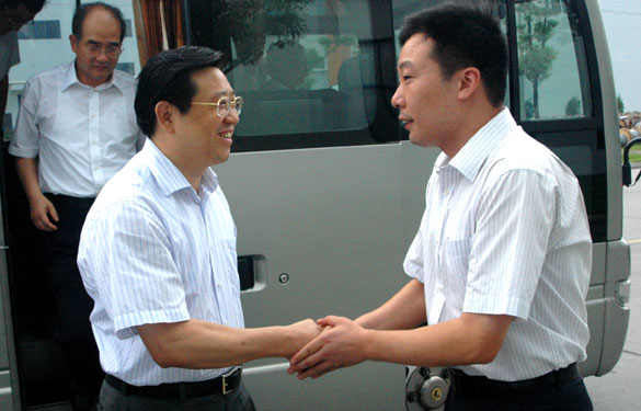 丹阳市政府代表团来cq9电子官网入口旅行考察