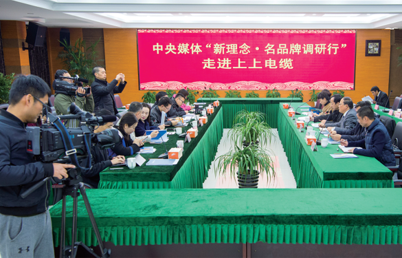中央媒体组团走进cq9电子官网入口电缆，，，，，探访cq9电子官网入口品牌魅力