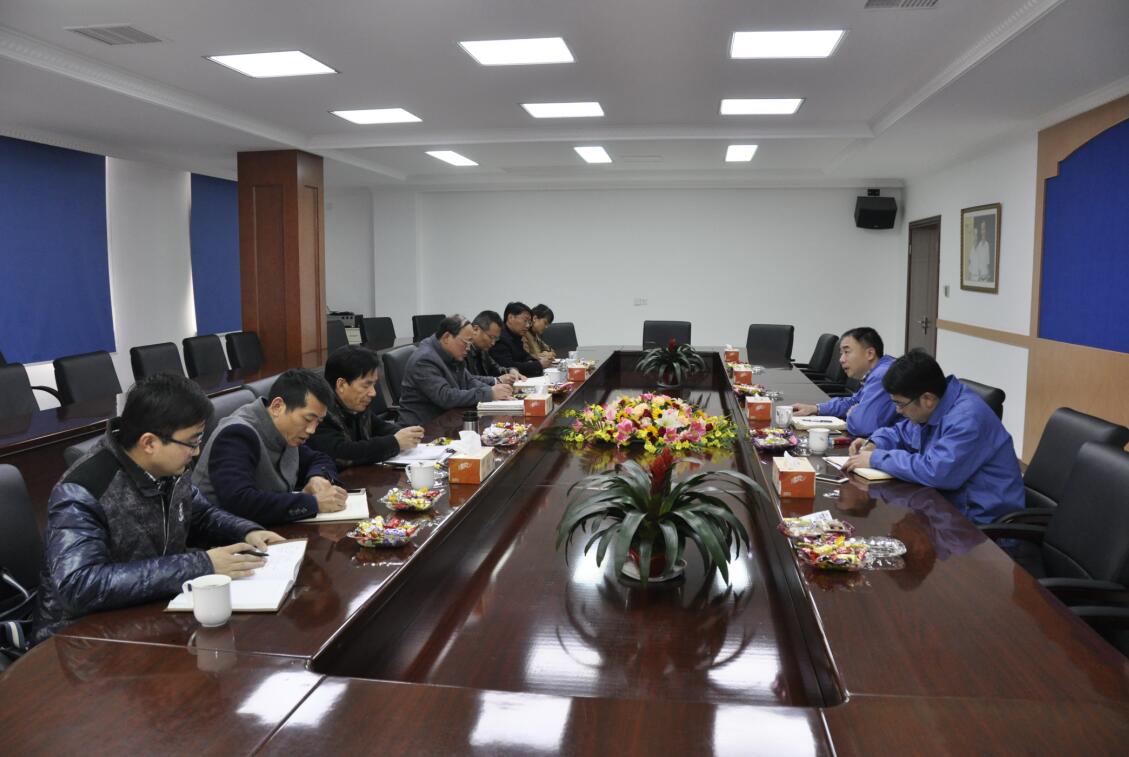 2017年2月9日，，，，，，，常州市经信委副主任张志强一行来cq9电子官网入口电缆调研