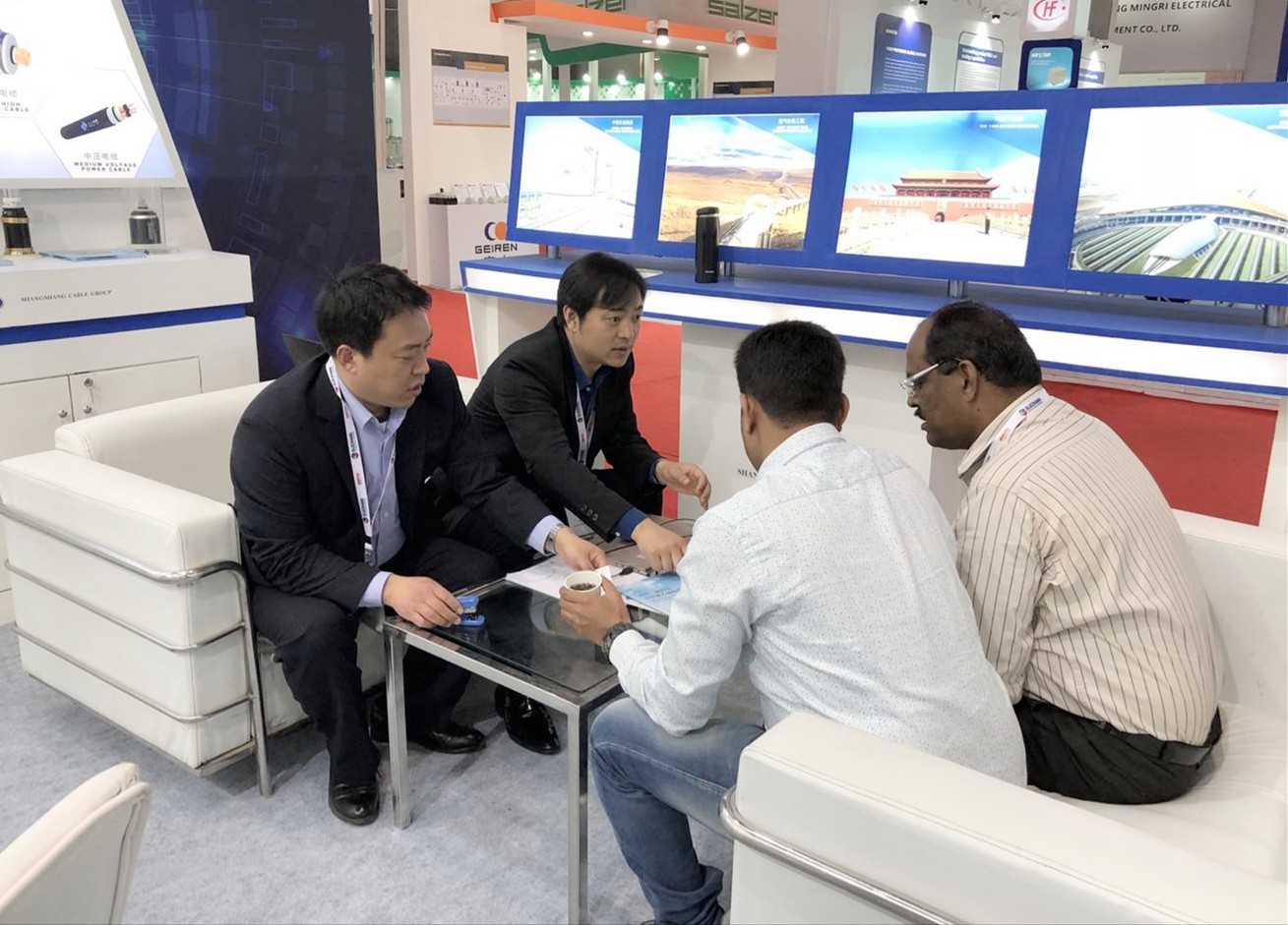 cq9电子官网入口电缆亮相印度新德里备受关注