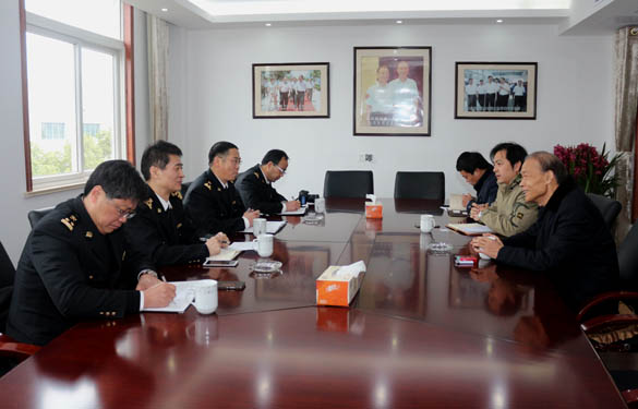 常州海关溧阳办事处主任李旭敏一行来cq9电子官网入口电缆调研