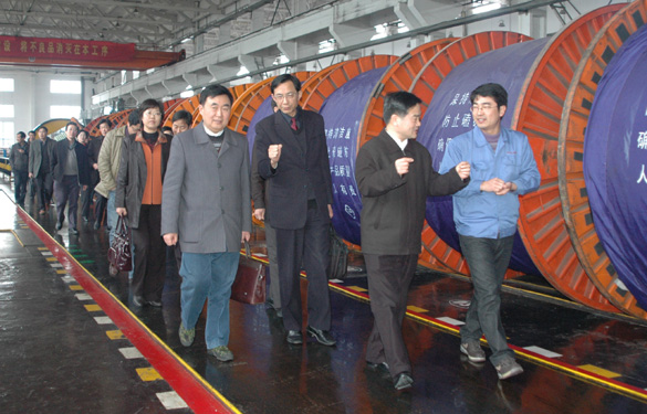 常州市人大向导一行20余人来cq9电子官网入口集团旅行指导