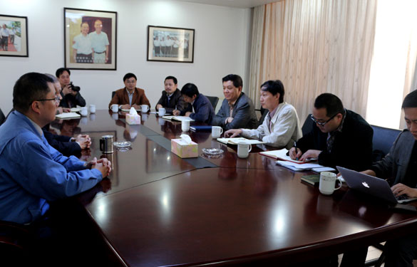 常州市地税局副局长宋伟一行来cq9电子官网入口电缆走访