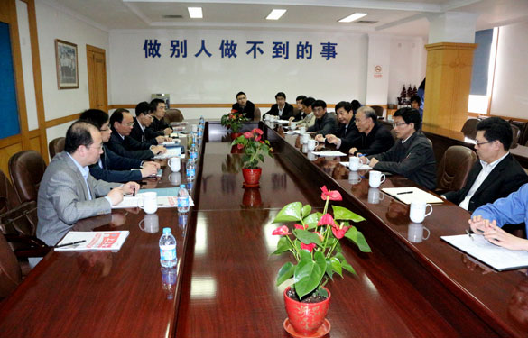 省质监局局长刘大旺一行来cq9电子官网入口集团调研指导