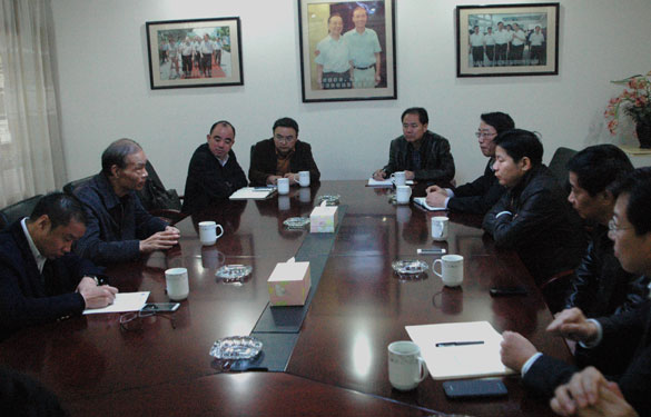 溧阳市市长苏江华一行来cq9电子官网入口集团调研