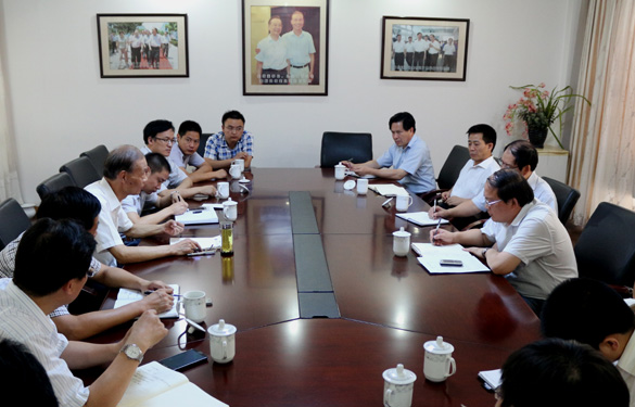 常州市副市长王成斌来cq9电子官网入口集团调研