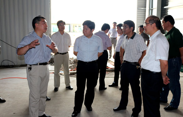 溧阳市市长苏江华等向导来cq9电子官网入口集团督查