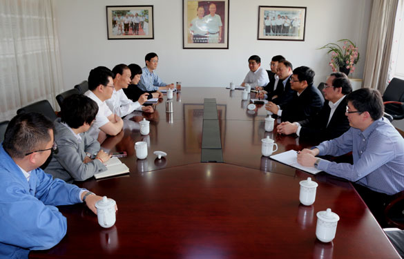 中国工商银行江苏分行副行长宋建华来cq9电子官网入口集团走访