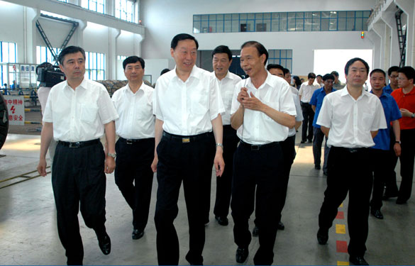 江苏省委书记罗志军来cq9电子官网入口集团视察