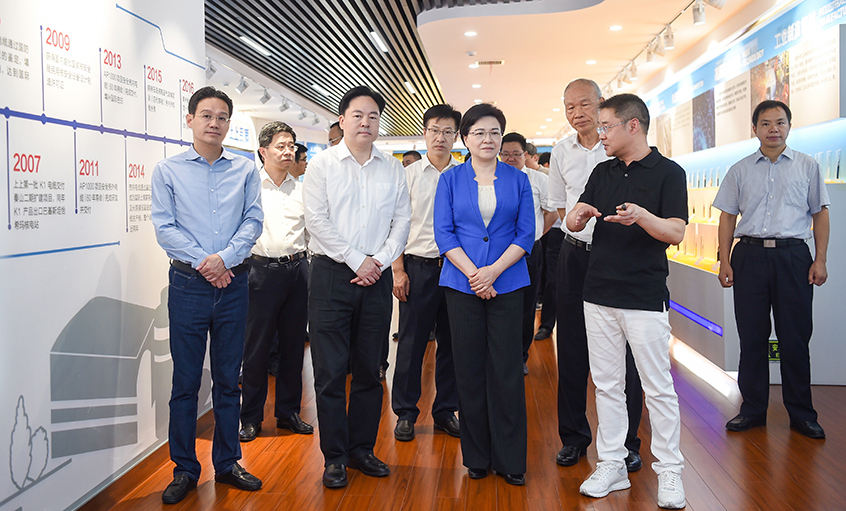 江苏省委常委、南京市委书记韩立明来cq9电子官网入口电缆调研