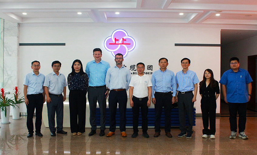 扬子石化——巴斯夫总裁杨晟一行来cq9电子官网入口走访交流