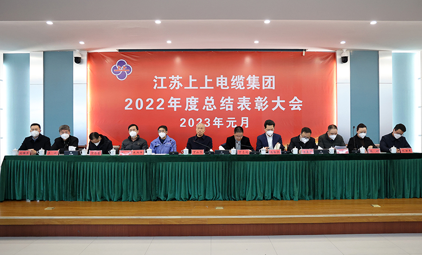 cq9电子官网入口电缆盛大召开2022年度总结表扬大会