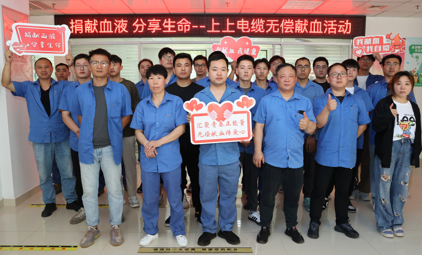 爱心整体献热血 无私贡献传温情 cq9电子官网入口电缆助力第20个“天下献血者日”