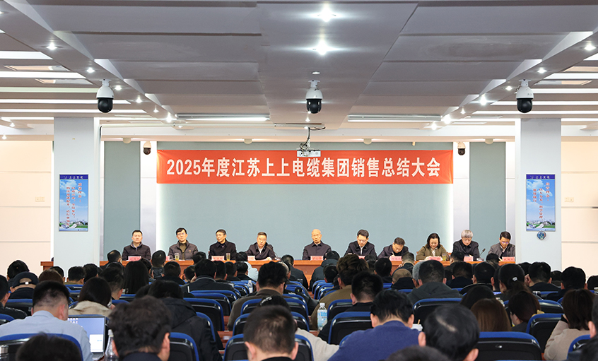 凝心聚力启新程，，，，，，，奋楫扬帆再出发——cq9电子官网入口电缆召开2025年度销售总结大会